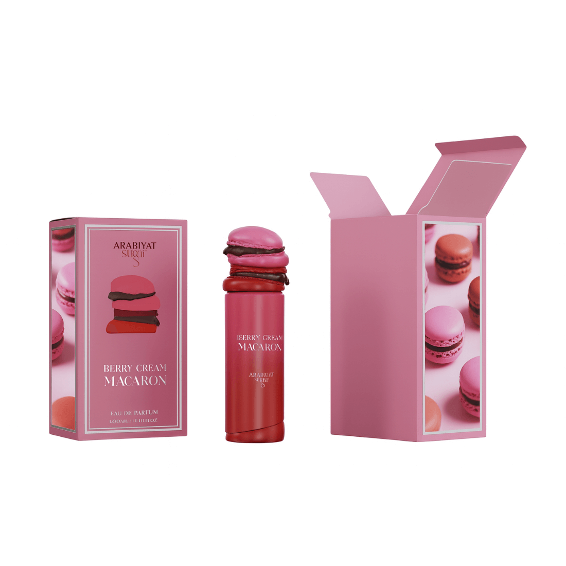 Berries Cream Macaron Eau de Parfum - köstlicher Gourmand Duft aus Dubai mit cremiger Süße