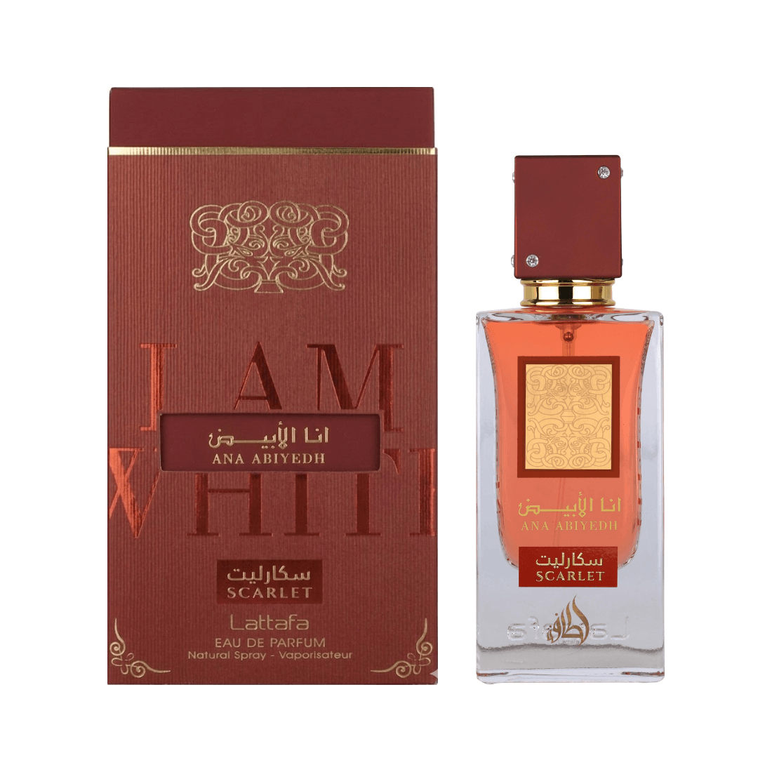 Lattafa Ana Abiyedh Scarlet